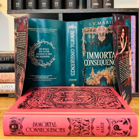 Fairyloot Exclusive Edition Immortal Consequences by I.V. Marie - Picture 9 of 14